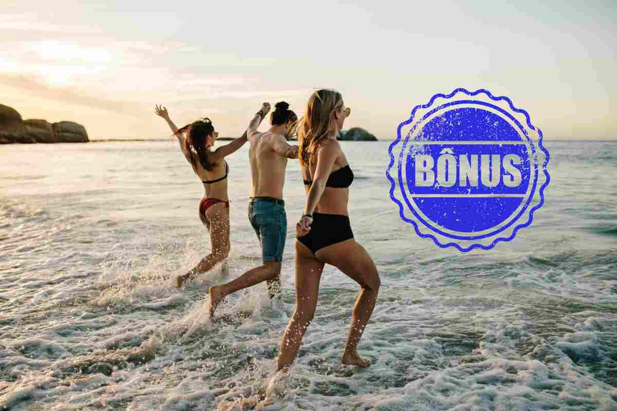 perone al mare e simbolo del bonus
