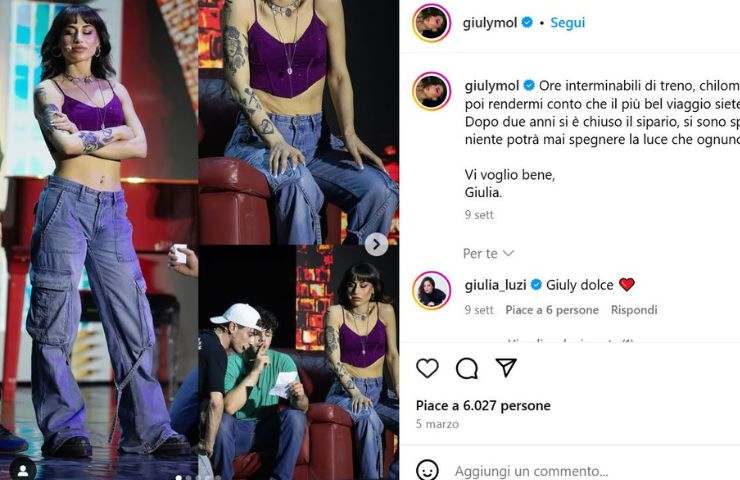 giulia molino a teatro